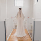 SALE ~ WISDOM half halo veil