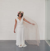 WANDERER | Soft tulle draped veil