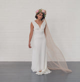 WANDERER | Soft tulle draped veil