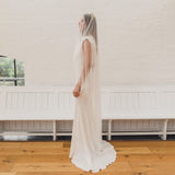 ETERNITY | Silk tulle drop veil