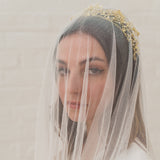 ETERNITY | Silk tulle drop veil