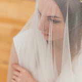 ETERNITY | Silk tulle drop veil
