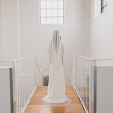LOVE | Silk tulle single tier veil