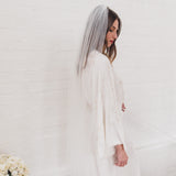 HOPE | Soft tulle single tier veil (medium width)