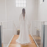 FAITH | Soft tulle Juliet cap veil