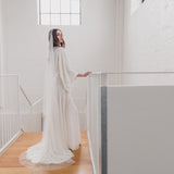 FAITH | Soft tulle Juliet cap veil