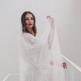 FAITH | Soft tulle Juliet cap veil