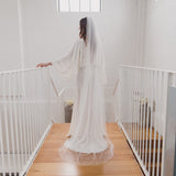 JOY | Single tier veil (narrow width)