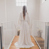 HOPE | Soft tulle single tier veil (narrow width)