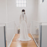 BEAUTY | Soft tulle single tier veil (narrow width)