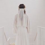 BEAUTY | Soft tulle single tier veil (narrow width)