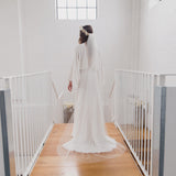 BEAUTY | Soft tulle single tier veil (narrow width)