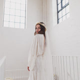 BEAUTY | Soft tulle single tier veil (narrow width)