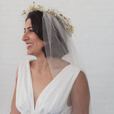 JOY | Single tier veil (medium width)