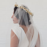 JOY | Single tier veil (medium width)