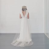 JOY | Single tier veil (medium width)