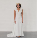 LOYALTY | Soft tulle draped veil (shallow drape)
