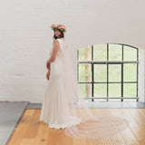 BEAUTY | Soft tulle single tier veil (medium width)