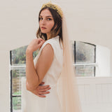 BEAUTY | Soft tulle single tier veil (extra full width)