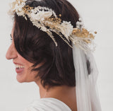 LOYALTY | Soft tulle draped veil (shallow drape)