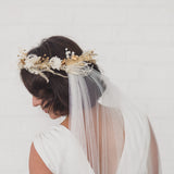 LOYALTY | Soft tulle draped veil (shallow drape)