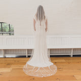 CELESTE | Soft drop veil with scattered stars