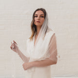 CELESTE | Soft drop veil with scattered stars