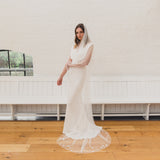 CELESTE | Soft drop veil with scattered stars