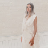 CELESTE | Soft drop veil with scattered stars