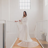 PATIENCE | Dotted tulle single tier veil