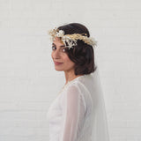 CHARITY | Soft tulle ultra sheer veil (narrow width)