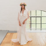 BEAUTY | Soft tulle single tier veil (medium width)