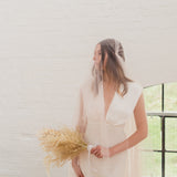 HONOUR | Soft tulle two tier Juliet cap veil (full width)