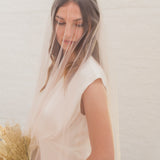 HONOUR | Soft tulle two tier Juliet cap veil (full width)