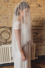 ETERNITY | Silk tulle drop veil