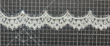 MELODY | Soft drop veil with Chantilly lace edge